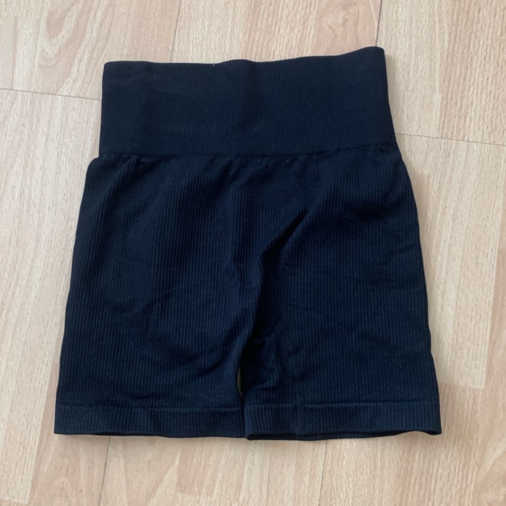 Black gym shorts